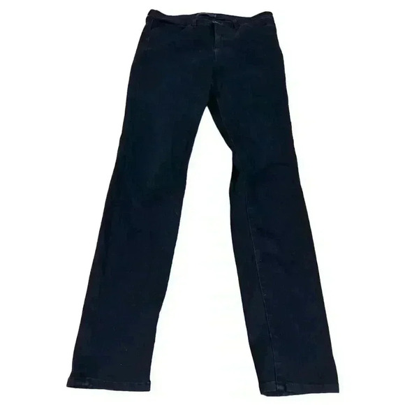 J Brand Maria Men's Black Jeans Size 32 Distressed Cutout Denim - Picture 5 of 8